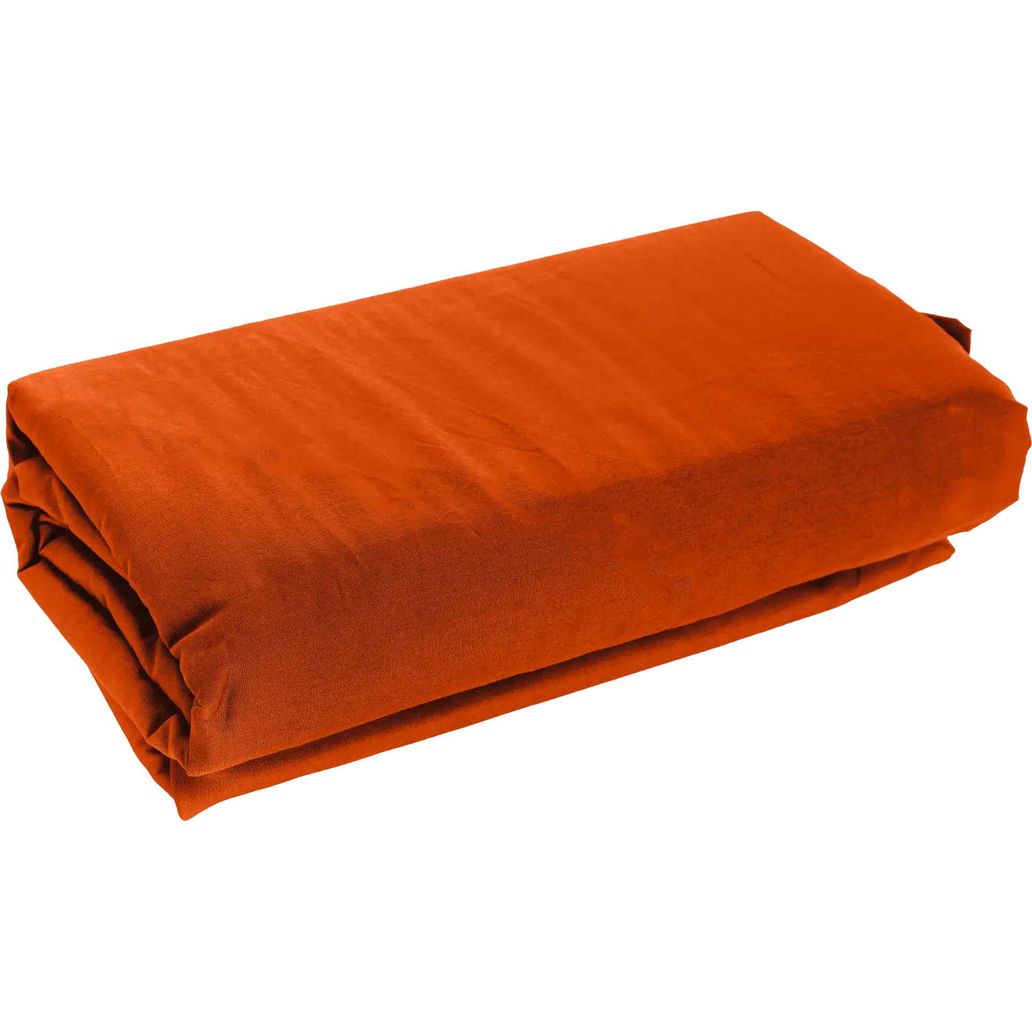 Vanmade Spannbettlaken nach Mass, Farbe terrakotta